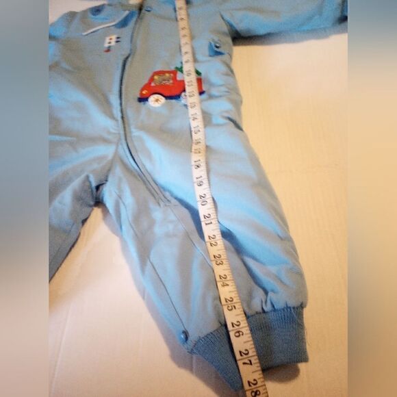 Vintage Tidy Kins hooded insulated one piece with front zipper - Picture 6 of 11